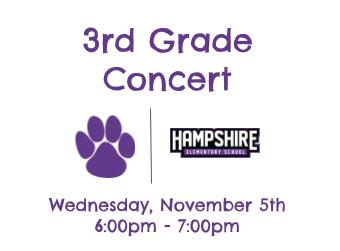 HES 3rd Grade Music Concert November 5th